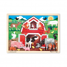 Купить пазл melissa&doug животные на ферме ( id 14510988 )