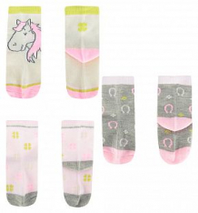 Купить носки yo!, цвет: серый/розовый ( id 9948873 )