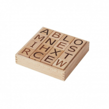 Купить деревянная игрушка kid's concept алфавит серия neo 412775