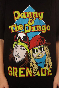 Купить футболка детская grenade danny & dingo black черный ( id 1132421 )