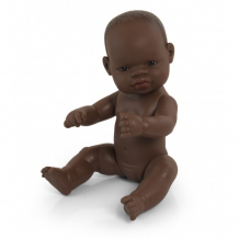 Купить miniland кукла baby doll african girl polybag 32 см 31034