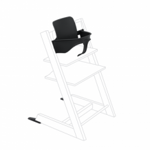Купить пластиковая вставка stokke baby set для стульчика tripp trapp black, черный stokke 996853059