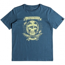 Купить футболка детская quiksilver ssmakauolayouth real teal синий ( id 1198910 )