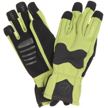 Купить перчатки сноубордические женские marmot glide softshell glove peridot/black черный,зеленый ( id 1170965 )