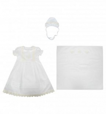 Купить крестильный набор рубашка/чепчик/пеленка lucky child, цвет: белый ( id 10337903 )