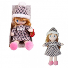 Купить abtoys кукла в шапочке и фетровом платье 36 см m6059