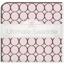 Купить фланелевая пеленка swaddledesigns pink, 110х110 см ( id 10785145 )
