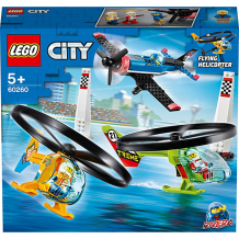 Купить конструктор lego city airport воздушная гонка 60260, 140 элементов ( id 15007170 )