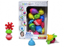 Купить развивающая игрушка lalaboom набор (30 предметов) bl250