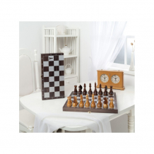 Купить объедовская фабрика игрушки шахматы походные деревянные с доской 188-18