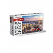 Купить деревянная игрушка нескучные игры фигурный пазл citypuzzles - будапешт (108 деталей) 8290