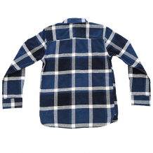 Купить рубашка в клетку детская dc marsha boy washed indigo синий,белый ( id 1181753 )