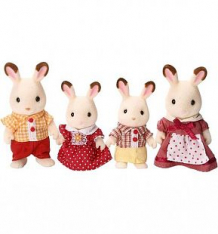 Купить игровой набор sylvanian families жители страны сильвании семья шоколадных кроликов 8 и 6.5 см ( id 5602315 )