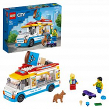 Купить конструктор lego city 60253 грузовик мороженщика ( id 12184078 )