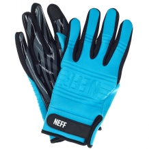 Купить перчатки сноубордические neff daily pipe glove cyan голубой,черный ( id 1193923 )