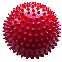 Мяч ёжик красный, 8,5 см, МалышОК ( ID 6894016 )