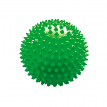 Купить мяч ёжик зеленый, 6,5 см, малышок ( id 6894013 )