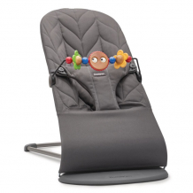 Купить babybjorn кресло-шезлонг bliss cotton + игрушка 6060