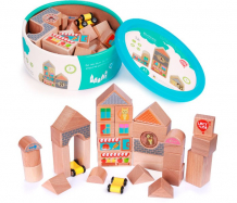 Купить деревянная игрушка lucy & leo кубики (большой набор) 32 шт. ll175