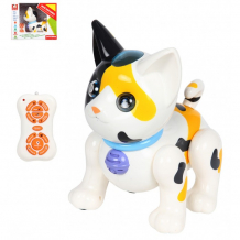 Купить интерактивная игрушка s+s toys кот с пультом управления на батарейках es-2059