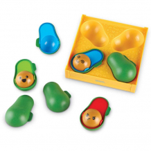 Купить развивающая игрушка learning resources эмоции с авокадо (9 элементов) ler6806
