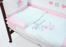 Купить комплект в кроватку funnababy princess 120x60 (5 предметов) 