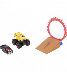 Купить игровой набор игруша трасса желтая машинка и трамплин 12 см ( id 7418947 )