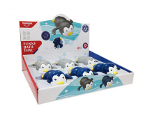 Купить huanger игрушка для ванной заводная пингвиненок 6 шт. he8028