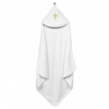 Купить amarobaby полотенце крестильное с уголком little angel 90х90 см amaro-54la