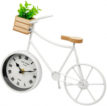 Купить часы вещицы велосипед с суккулентом fancy52