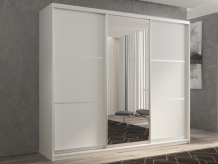 Купить шкаф рв-мебель купе 3-х дверный кааппи 2 240х45 см (белый бриллиант) kaappi3-31-2-2