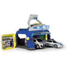 Купить игровой набор dickie toys "полицеская станция и 2 машинки", свет и звук ( id 14935009 )