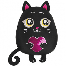 Купить игрушка-подушка maxitoys "кот с сердцем", 35 см ( id 16899192 )