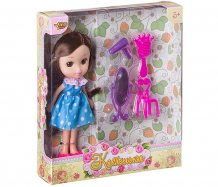 Купить yako кукла катенька с набором красотка 16,5 см д87579