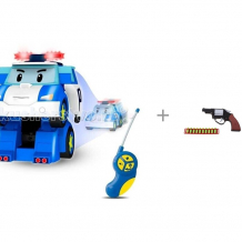 Купить робокар поли (robocar poli) робот-трансформер поли на радиоуправлении и револьвер форма 