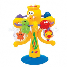 Купить развивающая игрушка kiddieland осьминог на присоске kid 038190