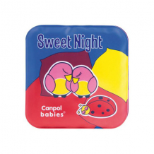 Купить canpol babies 250915020 книжка мягкая с пищалкой, day & night, 2 шт, 6м+