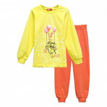 Купить пижама джемпер/брюки let's go, цвет: желтый/оранжевый ( id 11554288 )