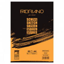 Купить fabriano schizzi альбом для рисования а4 210х297 мм 120 листов 57721297