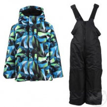 Купить комплект куртка/полукомбинезон salve, цвет: синий/черный ( id 10675601 )