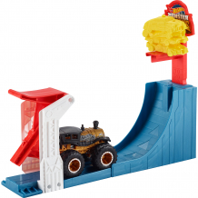 Купить автотрек hot wheels monster trucks поединок в воздухе ( id 10359164 )