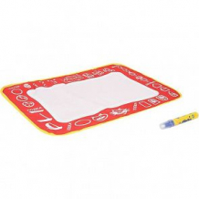 Купить коврик для рисования aquaart 1toy с водным маркером 30 цвет: красный ( id 5746459 )
