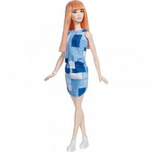 Купить кукла barbie игра с модой рыжеволосая красотка в бело-синем платье 29 см ( id 8614957 )