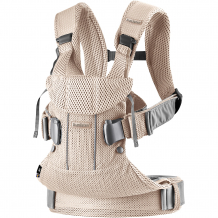 Купить рюкзак-кенгуру babybjorn one mesh, жемчужно-розовый ( id 11487709 )