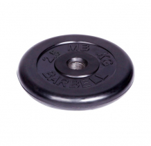 Купить mb barbell диск обрезиненный d 51 мм 2.5 кг 