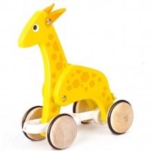 Купить каталка-игрушка hape зверики жираф e0920_hp