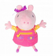 Музыкальная мягкая игрушка Peppa Pig Пеппа учит одеваться 25 см ( ID 9912105 )