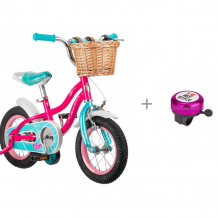 Купить велосипед двухколесный schwinn детский elm 12 и звонок r-toys i love my bike 
