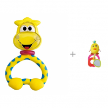 Купить погремушка chicco жираф и игрушка-погремушка птенчик 3+ 