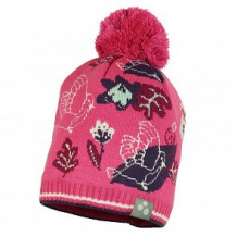 Купить шапка huppa flake 3, цвет: розовый ( id 10865765 )